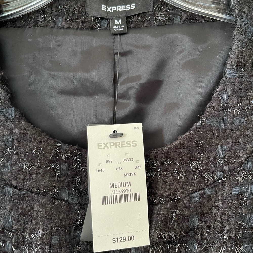 NWT Express Ladies Jacket size Medium